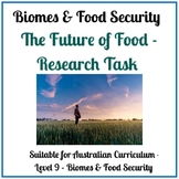 Biomes & Food Security Unit - The Future of Food (Aust Curric.)