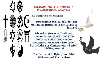 Preview of The Future of Religion, Interfaith Dialogue, Ecumenism and Ethics
