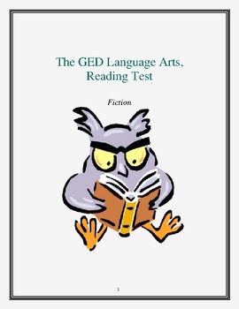 Preview of The GED Language Arts, Reading Test / Fiction / A Practice Workbook