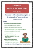 The GREAT METRIC Area, Perimeter & Volume Project- Differe