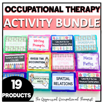 Preview of The Occupational Therapy Activity Box Bundle