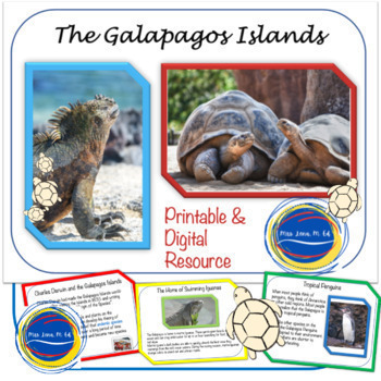 Preview of The Galapagos Islands 5th Grade Marine Science NGSS Lesson