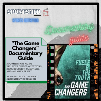 Preview of The Game Changers Documentary Guide (Sports Nutrition) (Sports Medicine)