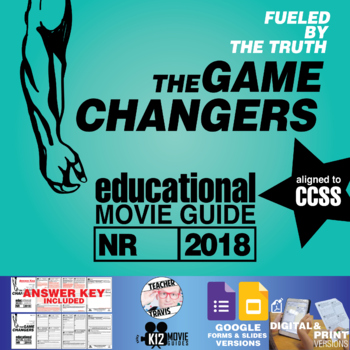 Preview of The Game Changers Documentary Movie Guide | Questions | Worksheet (2018)