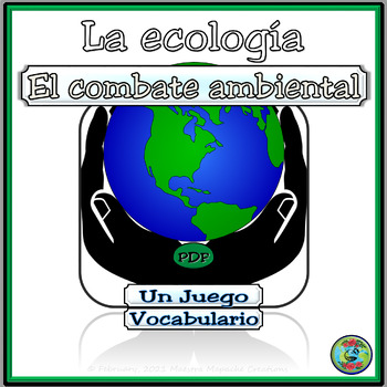 Preview of Battle for the Environment Vocabulary Game - El juego de combate ambiental