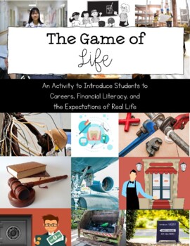 Preview of The Game of Life: A Career & Budgeting Activity [EDITABLE]