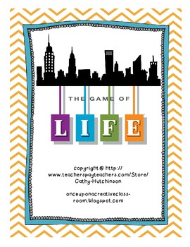 Preview of The Game of Life - A Project for learning about jobs and expenses!