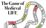 The Game of Medieval LIFE - Educational Game Board