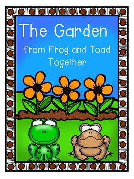 Preview of The Garden, Frog and Toad Together, Journeys, Centers for all ability levels