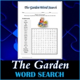 The Garden Word Search Puzzle