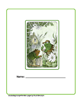 The Garden From Frog And Toad Together By Paula And Palmer Tpt