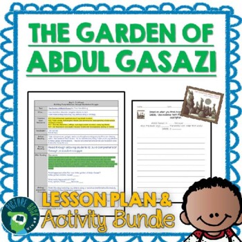 Preview of The Garden of Abdul Gasazi by Chris Van Allsburg Lesson Plan & Google Activities
