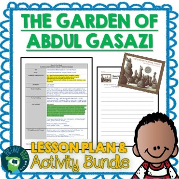 Preview of The Garden of Abdul Gasazi by Chris Van Allsburg Lesson Plan and Activities
