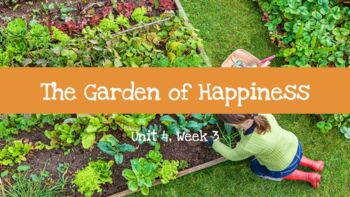 The Garden of Happiness- Vocabulary Google Slides by The Ladybug Ladies