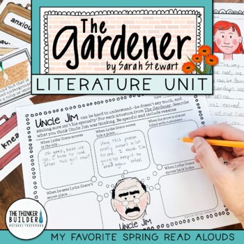 Preview of The Gardener Literature Unit {My Favorite Spring Read Alouds}