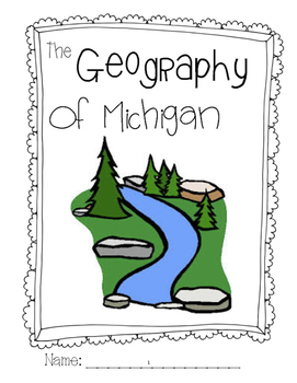 Preview of The Geography of Michigan: A Student Work Packet