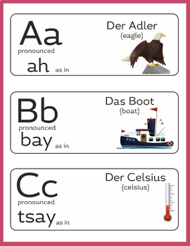 the german alphabet by ms celina teachers pay teachers