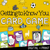 Getting To Know You: Print + Digital Game | Social Emotion
