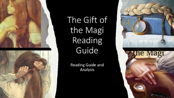 Preview of The Gift of The Magi Study Guide/ Analysis of the Story Elements