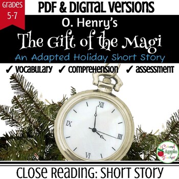 Preview of The Gift of the Magi: Vocab, Comprehension, Assessment