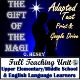 The Gift of the Magi Adapted Reading Activities Great for 