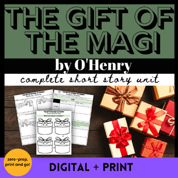 Preview of The Gift of the Magi by O'Henry Short Story Unit Christmas Short Story