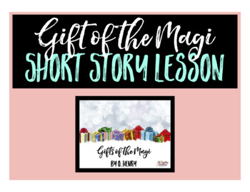 Preview of The Gift of the Magi Close Reading Teacher Directed Presentation Lesson