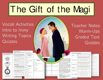 Preview of The Gift of the Magi Lesson Plans and Activities