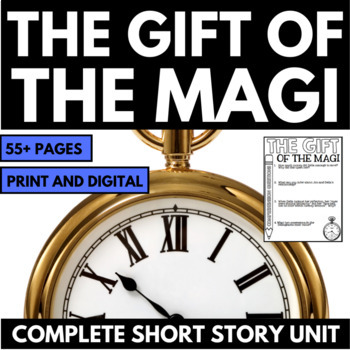 Preview of The Gift of the Magi Short Story Unit - Christmas Reading Comprehension Passages