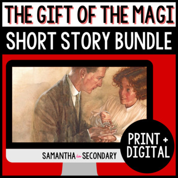 Preview of The Gift of the Magi by O. Henry Short Story Bundle