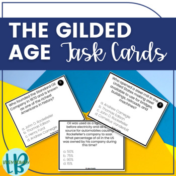 Preview of The Gilded Age Task Cards