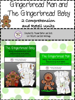 Preview of The Gingerbread BUNDLE - Gingerbread Man AND Gingerbread Baby