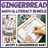 The Gingerbread Baby Activities December Math Games Kinder