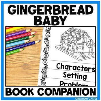 Preview of The Gingerbread Baby Literacy and Math Activities for Winter Read Alouds