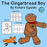 The Gingerbread Boy Activities ESL Christmas Kindergarten 