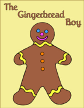 Preview of The Gingerbread Boy  Reading Center