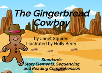Preview of The Gingerbread Cowboy: Boom Cards