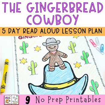 Preview of The Gingerbread Cowboy Christmas Winter Holiday Read Aloud & Activities