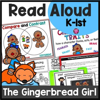 Preview of The Gingerbread Girl Christmas & December Reading Activities