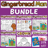 The Gingerbread Man Activities Bundle | Winter Worksheets