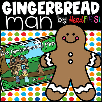Preview of The Gingerbread Man Fairy Tale Unit with Book Readers Theater and Activities