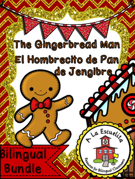 Preview of The Gingerbread Man Bilingual Bundle
