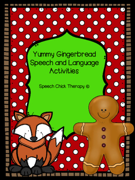 Yummy Gingerbread Activities for Speech and Language
