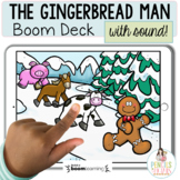 The Gingerbread Man Boom™ Cards | Digital Retell | PreK | 