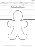 The Gingerbread Man Can (Action Verbs) Graphic Organizer