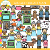 The Gingerbread Man Folktale Story Clip Art