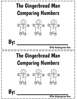 Preview of The Gingerbread Man Comparative Language:  A Counting Book