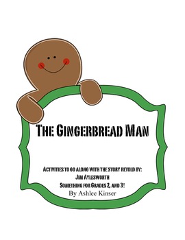 Preview of The Gingerbread Man- Comprehension, Letter Writing and More