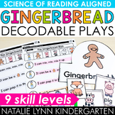 The Gingerbread Man Decodable Plays Phonics Reader's Theat