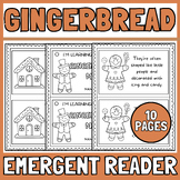 The Gingerbread Man Emergent Reader - Gingerbread Reading 